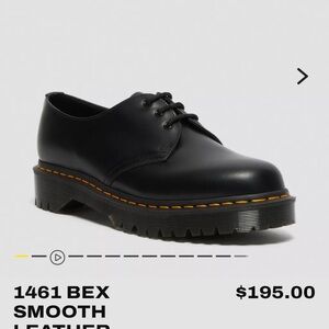 Dr. Martens Black Leather Oxford